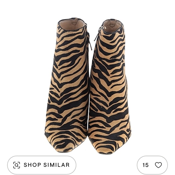 Sam Edelman tiger print boots - Picture 2 of 2